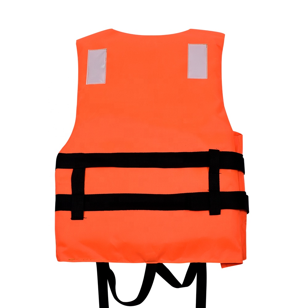 Rescue vest Life vest Life jackets adult professional high-buoyancy outdoor orange, suitable for fishing, rafting, boating and rescue