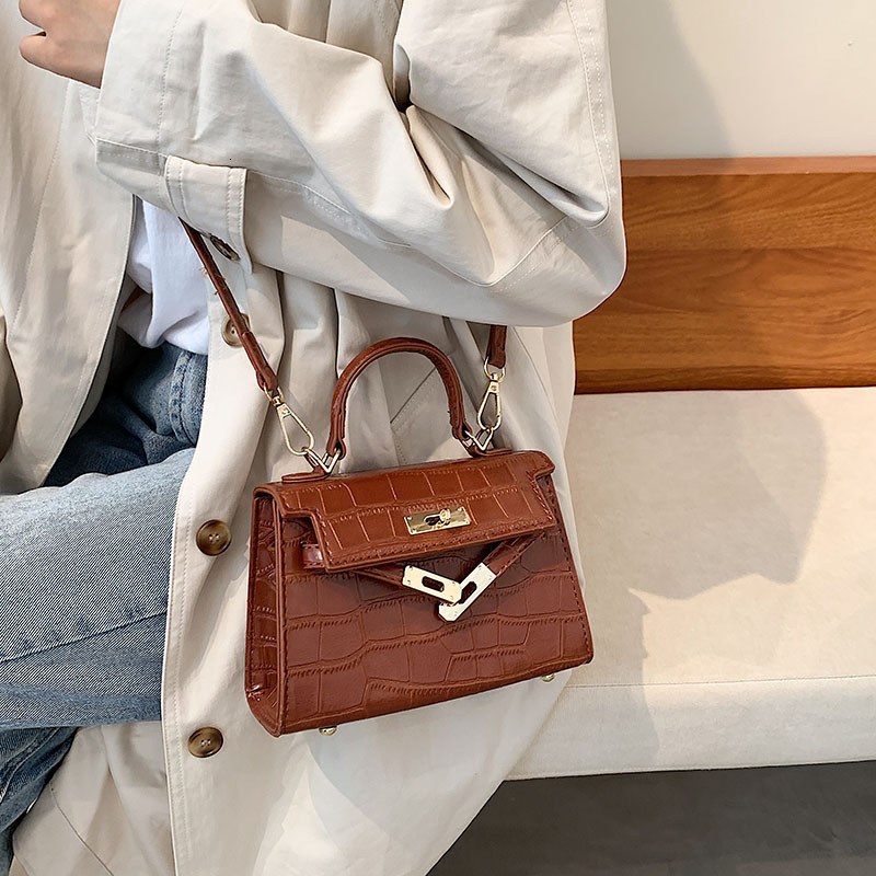 Designer's New Kelly Fashion Women's Multifunctional Diagonal Cross Small Square Bag, High-end Shoulder Bag, Free Shipping