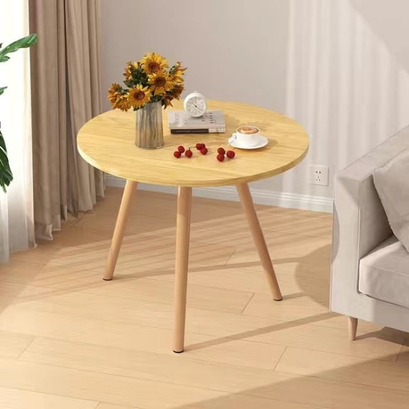 B531 Bay window small round table living room sofa balcony bedroom side table rack