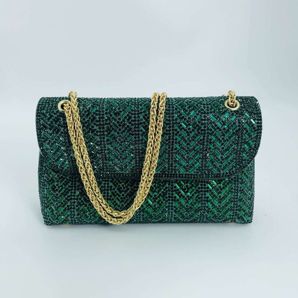 Dinner Bag New Handmade Inlaid For Evening Dress Socialite S Rhinestone Underarm Handbag Dinner Bag KQ