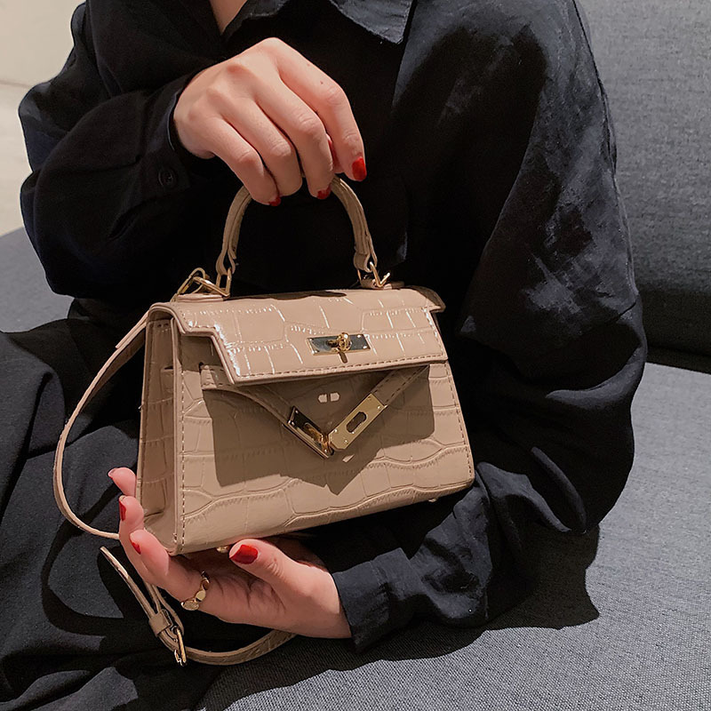 Designer's New Kelly Fashion Women's Multifunctional Diagonal Cross Small Square Bag, High-end Shoulder Bag, Free Shipping