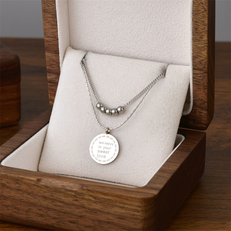 planet necklace women nevklace luxury necklaces 18k gold jewelry Highly Quality Gold Necklace Valentine Mother's Day for Girlfriend with Box Jewe