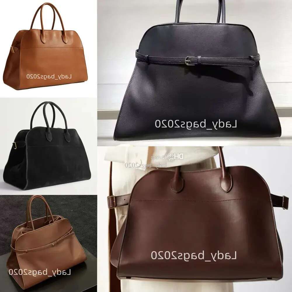 Margaux 15 Bag Totes Large Capacity Margua Handbag Leather 12 Women Designer Bags Flat Shoulder Strap Closure Clutch Tote Purse Marguax 10 New