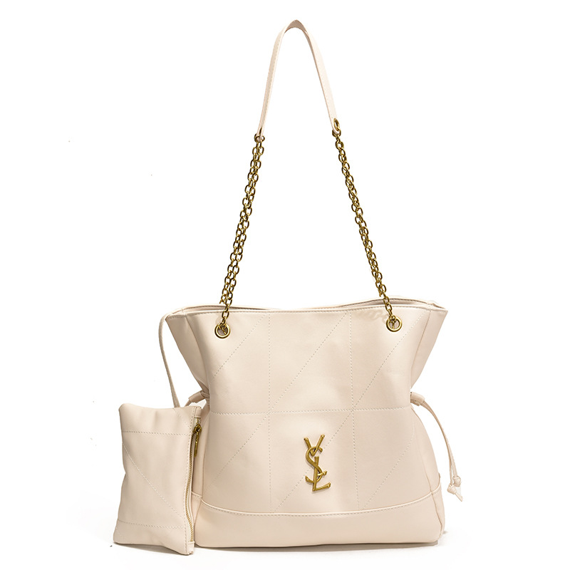 The new large capacity rhombus chain bag small all kinds of shoulder bag commuting simple hand tote bag 2025s hot
