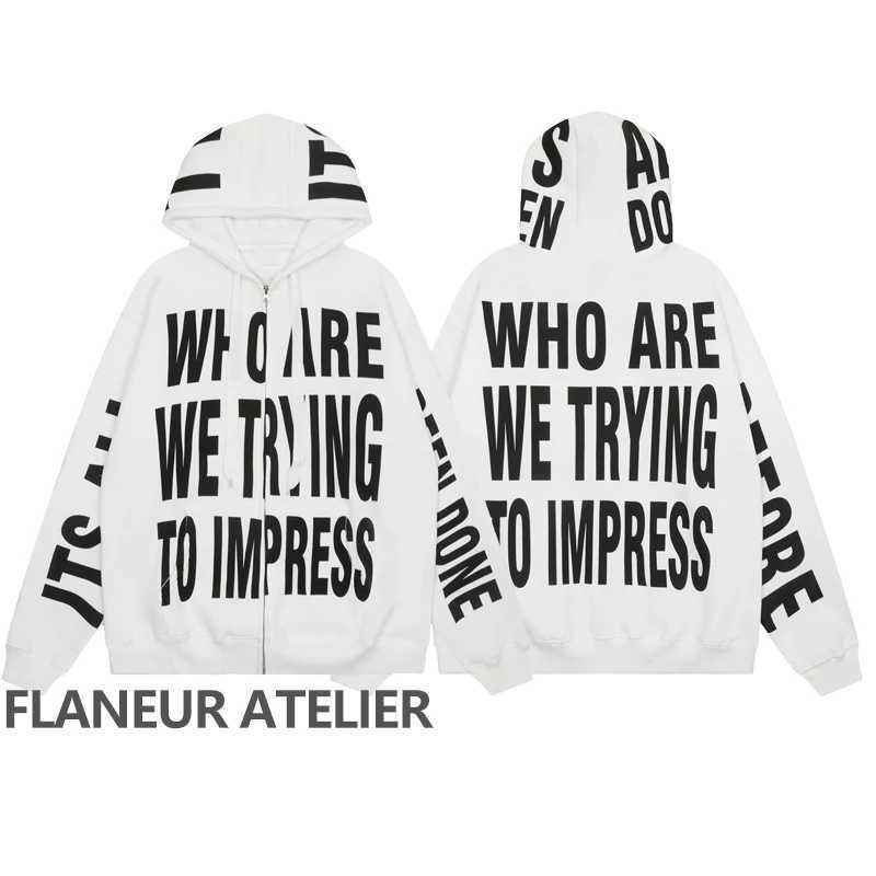 New Annabolina DESTROY LONELY Impress CARTI Pullover Hoodies Hoody hooded Sweatshirts velvet Cotton Thick FLeece US N154 X250504