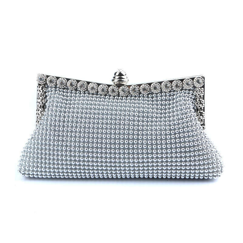 Dinner Bag Ball Aluminum Sheet Party Handheld Bag Water Diamond Evening Dress Celebrity Banquet Package KQ