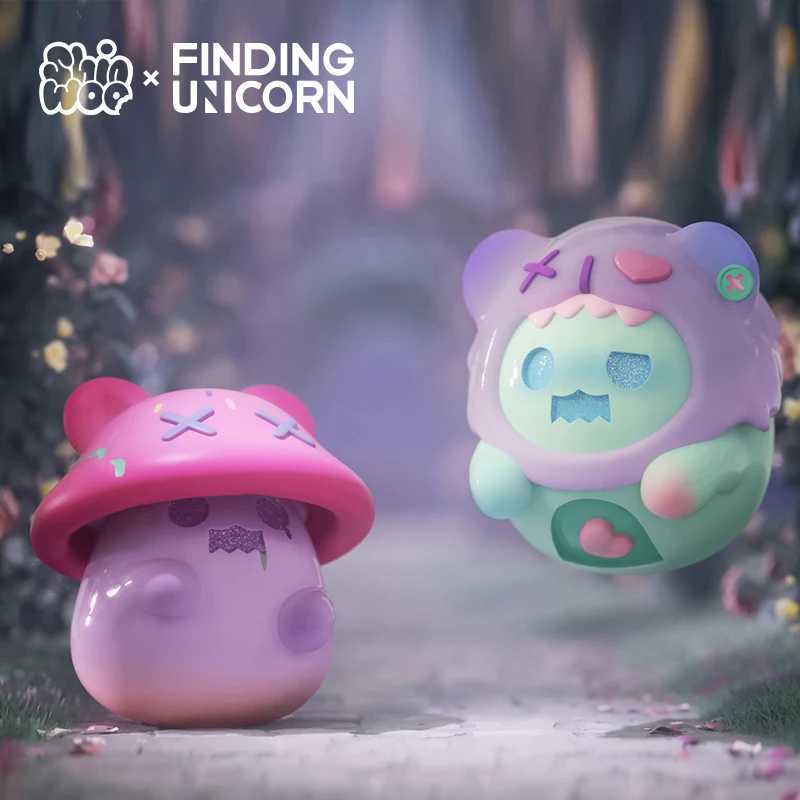 Searching for Secret Bear Garden Series Blind Box Kaii Action Characters Mysterious Birthday Gifts Childrens Toys Free shipping