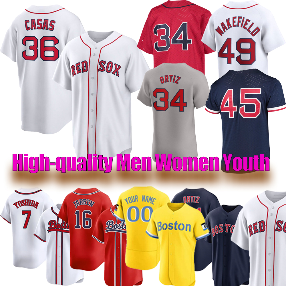 #11Rafael DeversTrevor Story Baseball Jersey Ted Williams Xander Red Sox Triston Casas Masataka Yoshida Garrett Whitlock Men Women Youth