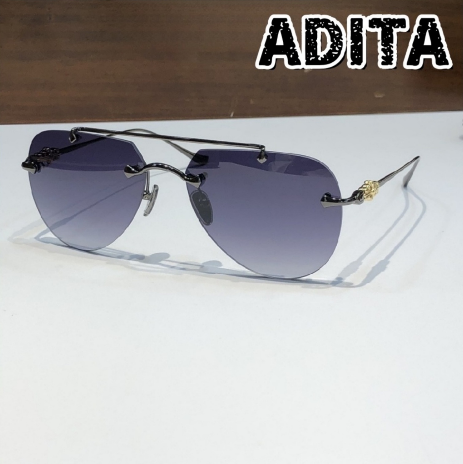 High Quality Men Sunglasses Classic Luxury Designer Women Glasses Titanium Punk Business Design Prescription Spectacle Frames UV400 with box 8177 SIZE
