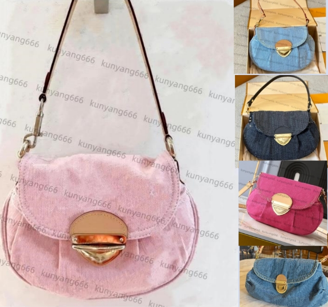Designer denim Handbags Purses Large Capacity Shopping Bag Women Totes Travel New Fashion Shoulder Bags Crossbody canvas sac