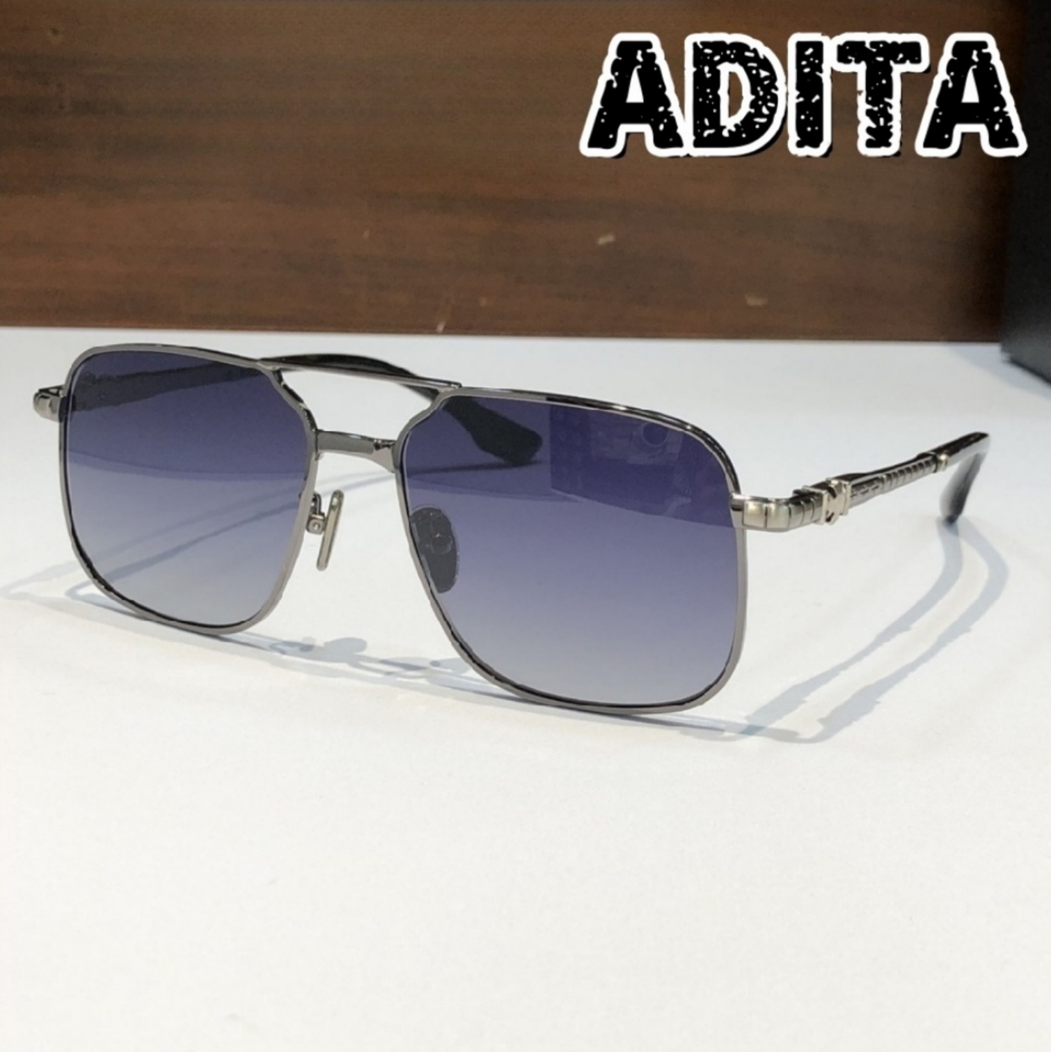 High Quality Men Sunglasses Classic Luxury Designer Women Glasses Titanium Punk Business Design Prescription Spectacle Frames UV400 with box 8122 SIZE