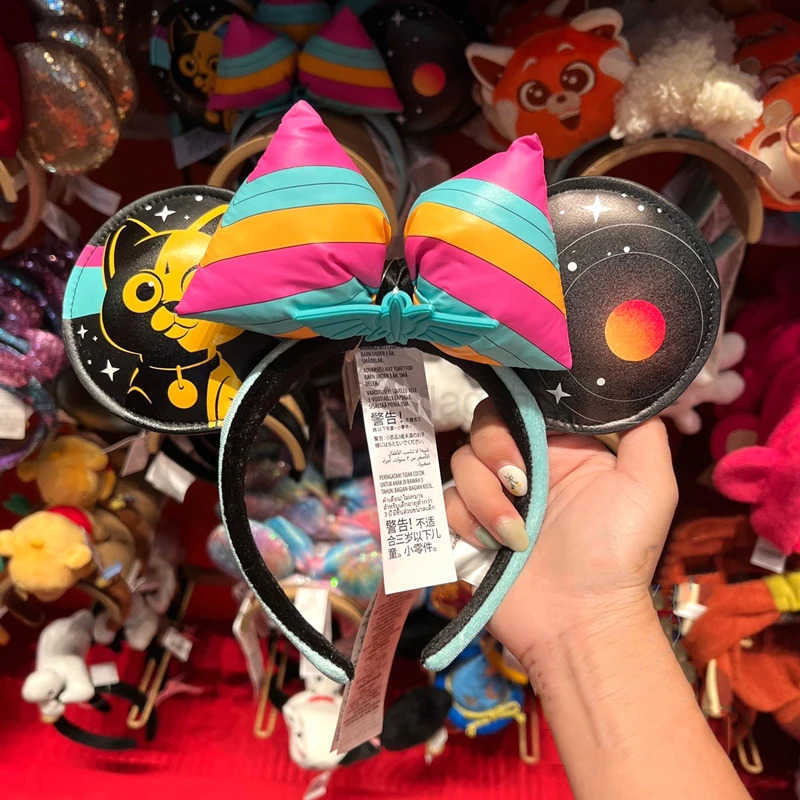 Disney Mickey Ears Headband Disneyland Little World Cosplay Hairband Festival Party Hairband Adult/Kids Hair AccessoryXJ250504