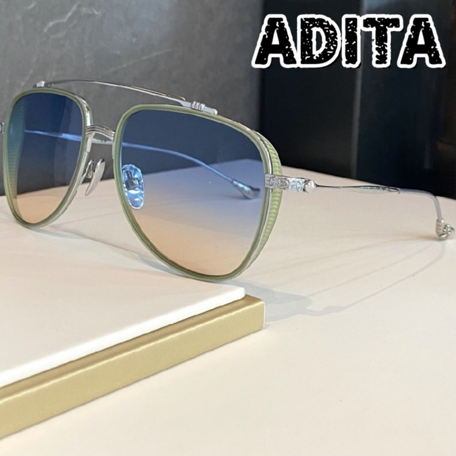 High Quality Men Sunglasses Classic Luxury Designer Women Glasses Titanium Punk Business Design Prescription Spectacle Frames UV400 with box 8009 SIZE