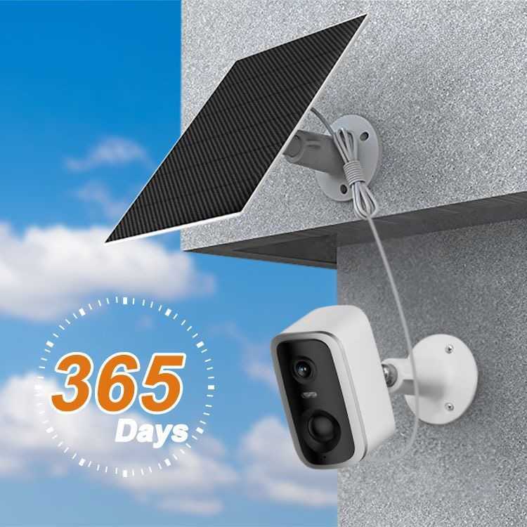 A best-selling 4MP high-definition outdoor solar-powered waterproof surveillance low-power smart camera Z241231
