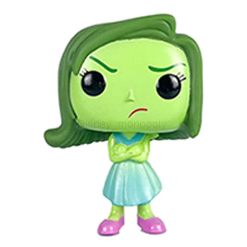 Disney 10cm Inside Out 2 Funko Pop Anime Figure Toys doll Decoration PVC model Figure for children Birthday Christmas Toys Gift Z250504