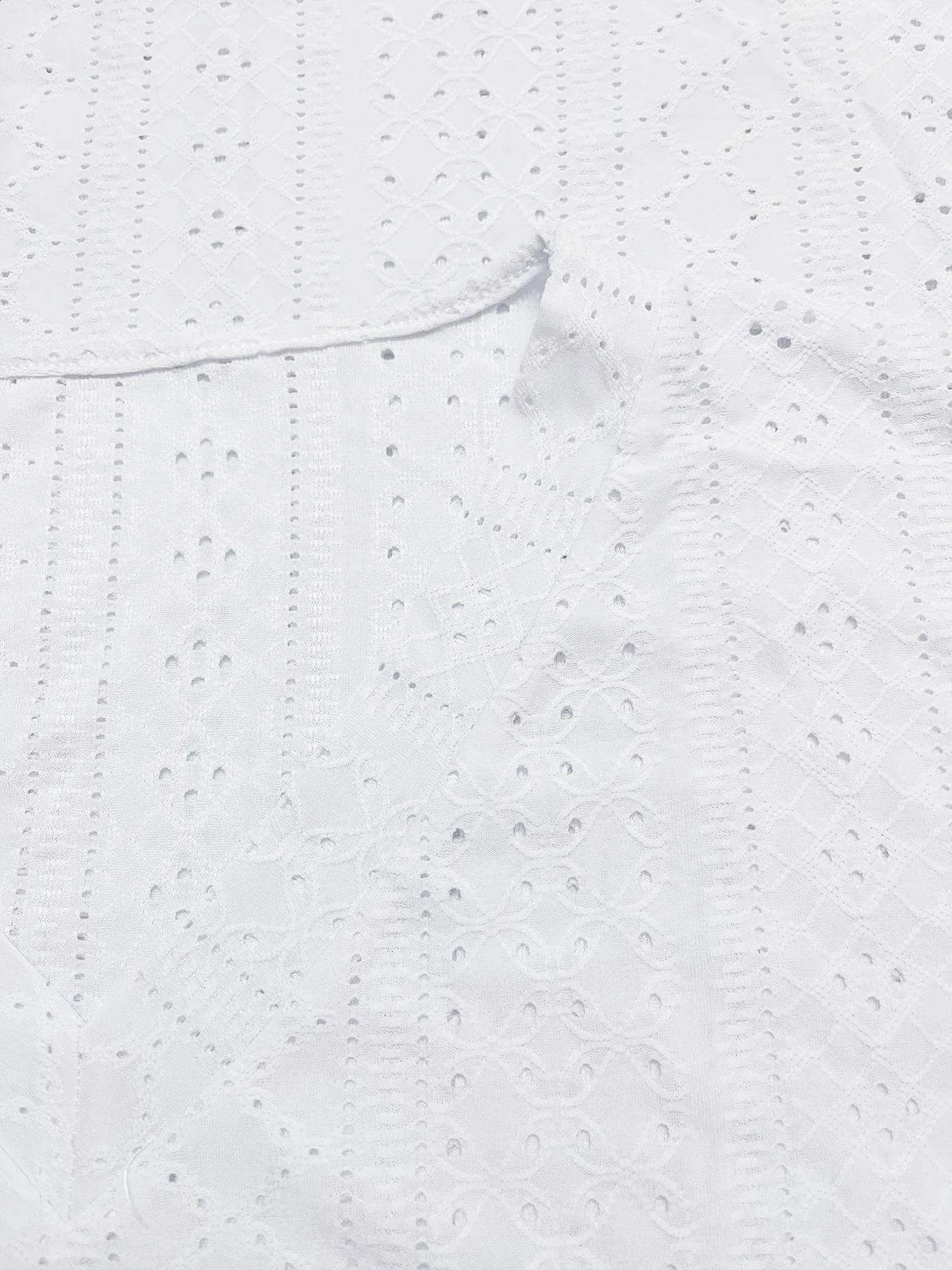 Plus size eyeliner hollow solid Tshirt casual Vneck long sleeve womens large clothes 250430Z