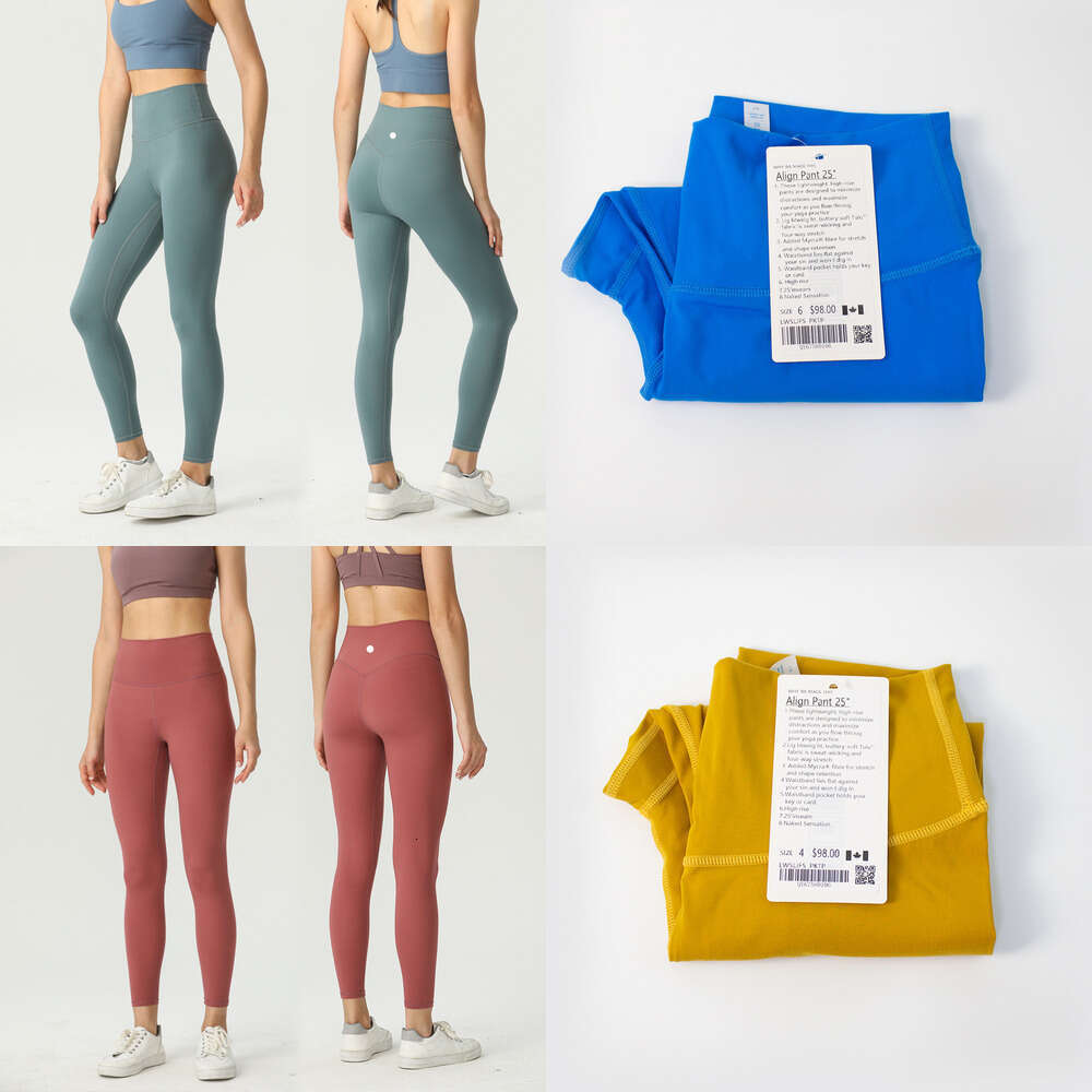 2025 Breathable legging Women High Rise Pants Yoga Outfits Designer Pants Exercise Align Pants Fitness Running Pants Sportswear lululys lemonyes Pants