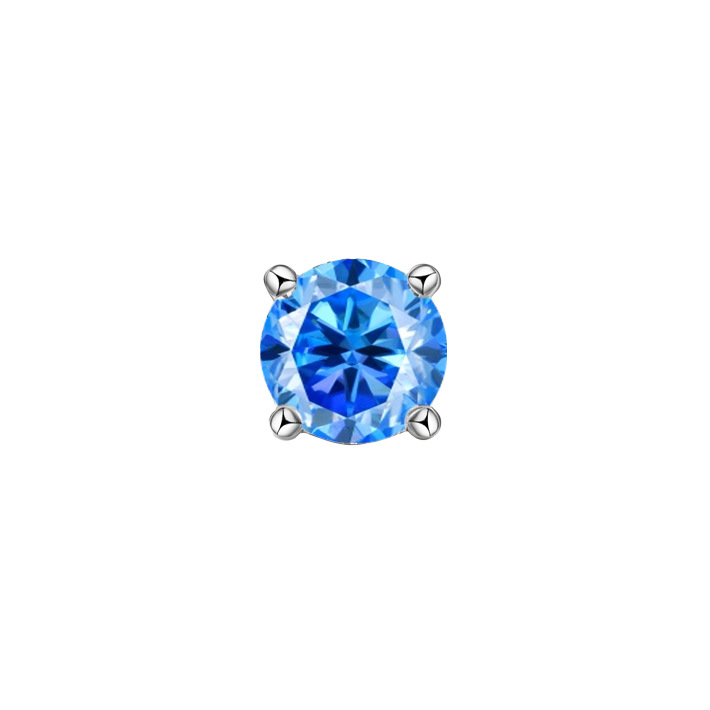 luxury jewelry earings designer earring woman moissanite earrings Diamond Simple Fashion Jewelry Round Cut Gemstones Party High Quality Eternity Class