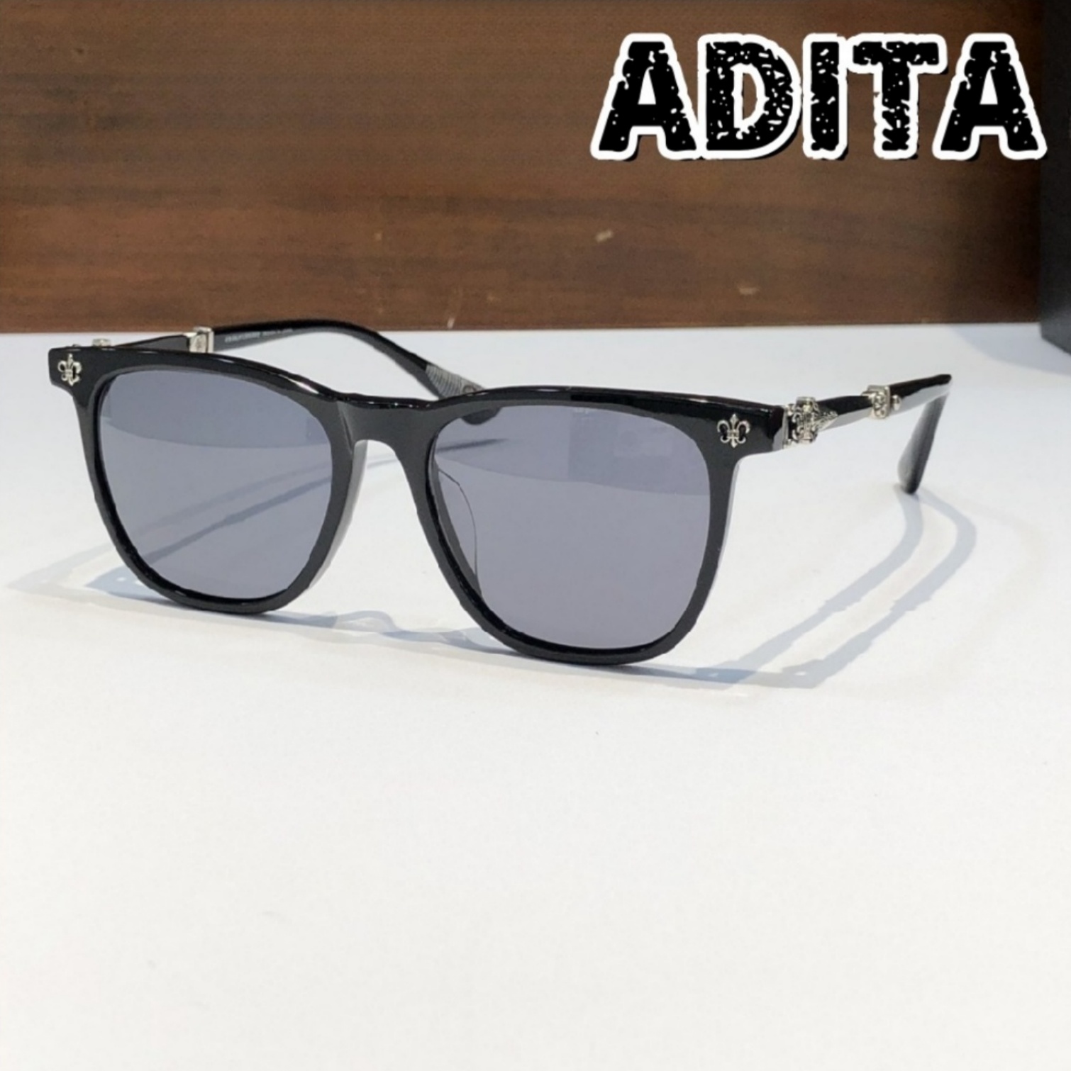 High Quality Men Sunglasses Classic Luxury Designer Women Glasses Titanium Punk Business Design Prescription Spectacle Frames UV400 BRA-GILE SIZE 52-1