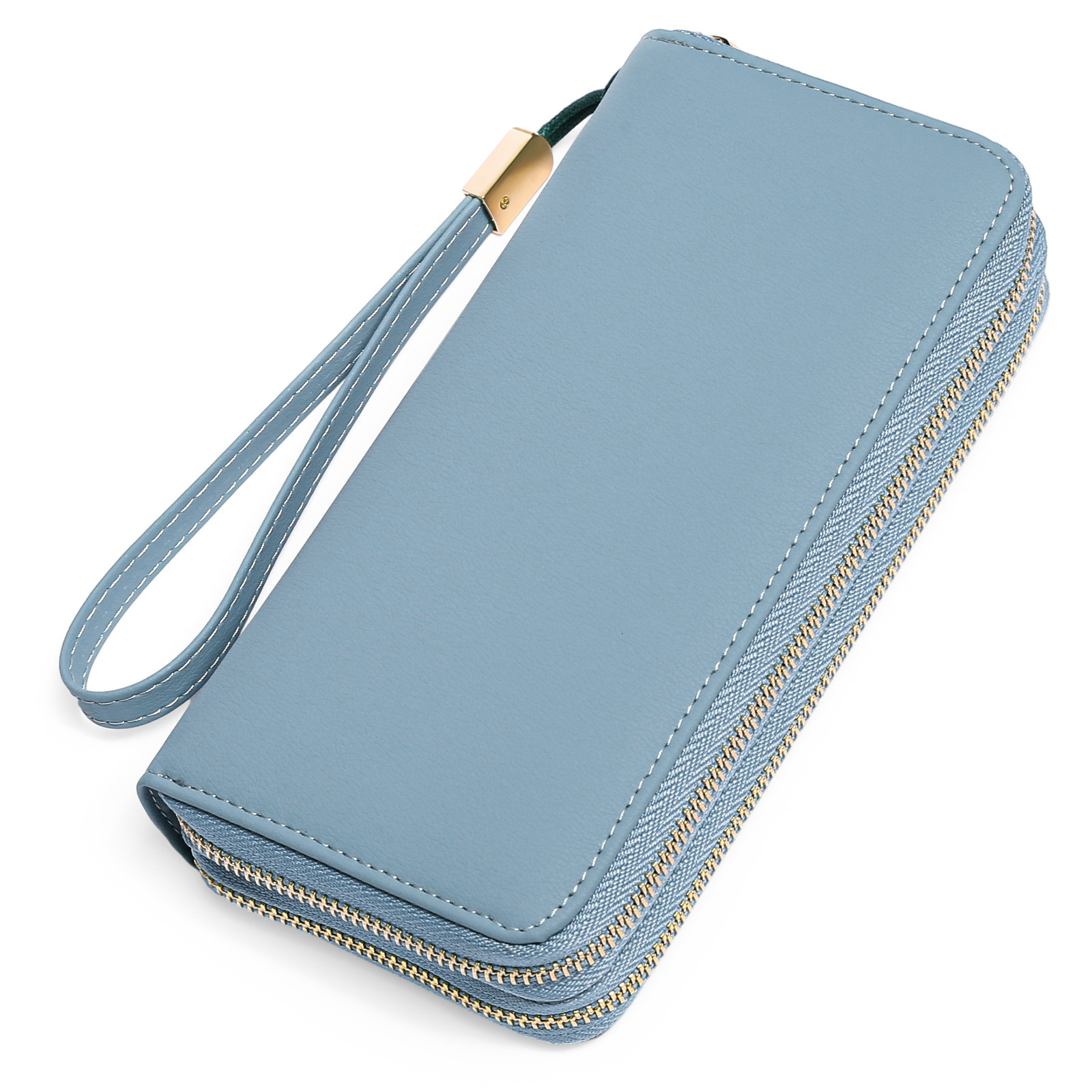 Designer Wallet New Long PU Leather Multifunctional Hand Held Bank Card Storage Passport Bag Double Zipper Wallet Luxury Wallet Key Pouch Mini Handbag