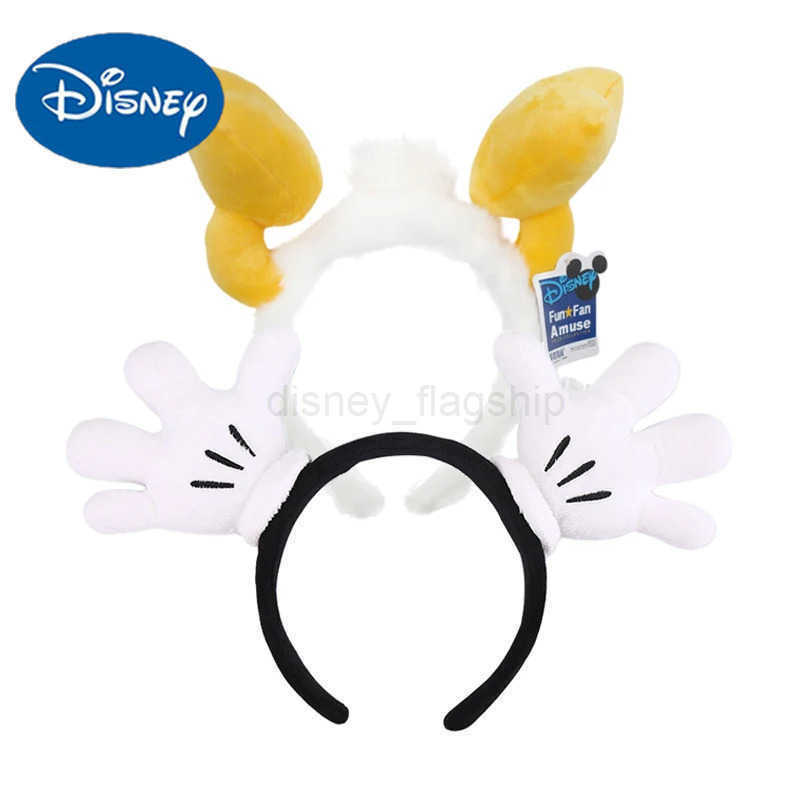 Disney Mickey Mouse with Hairstyle Donald Duck Feet Cute Classic Disney Cartoon Plush Mickey Mouse Headband Womens HeadbandXJ250504