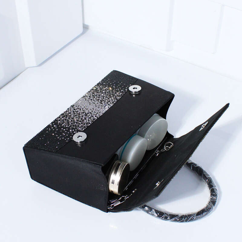 New Bag Exquisite rhinestone gradient chain Women's Evening Banquet bag