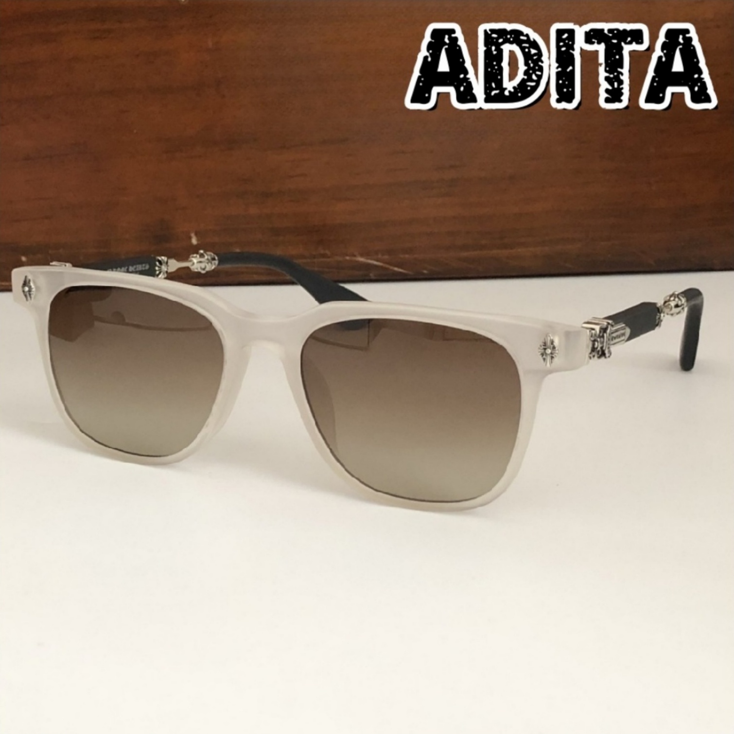 High Quality Men Sunglasses Classic Luxury Designer Women Glasses Titanium Punk Business Design Prescription Spectacle Frames UV400 CALL MELICE SIZE 5
