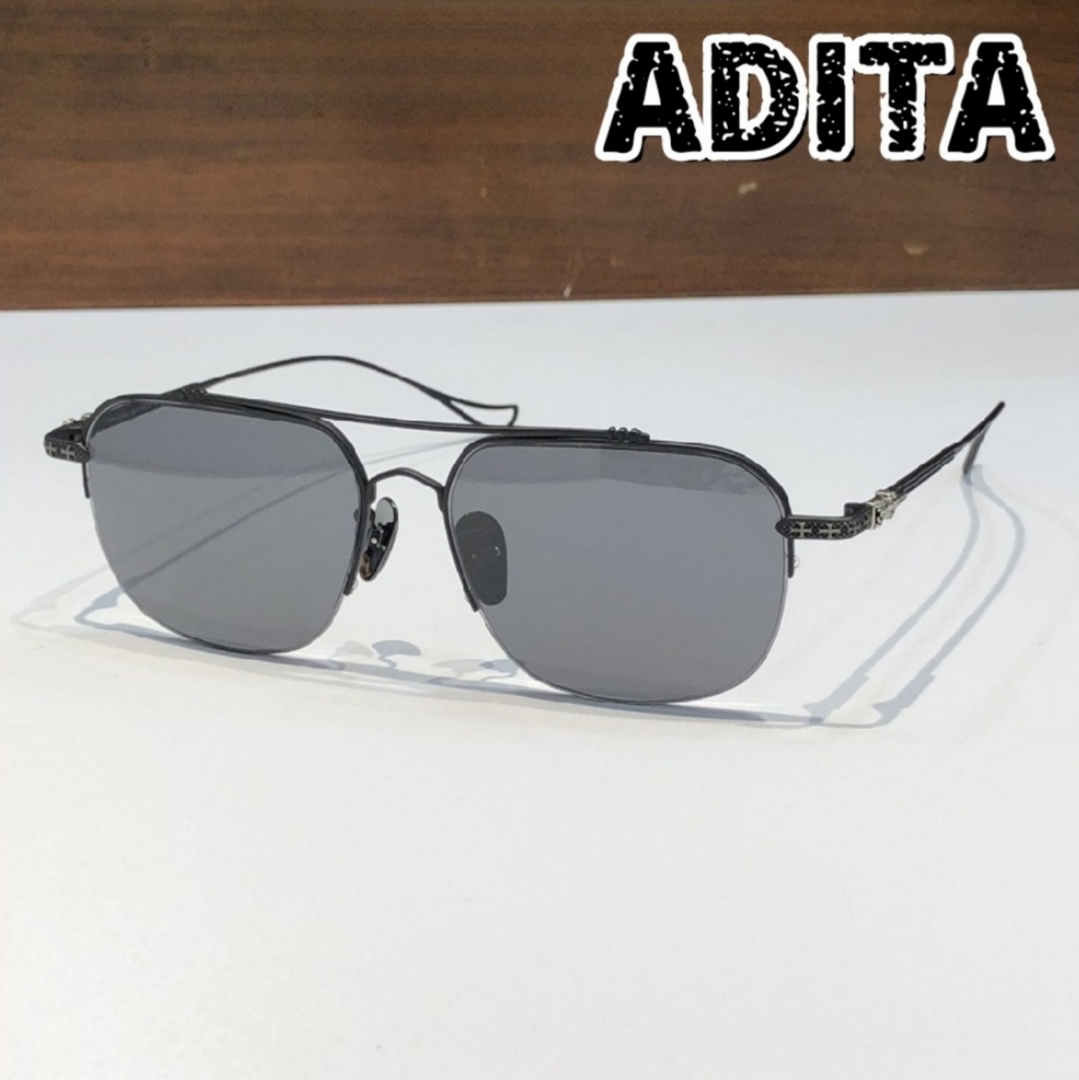High Quality Men Sunglasses Classic Luxury Designer Women Glasses Titanium Punk Business Design Prescription Spectacle Frames UV400 with box 8065 SIZE
