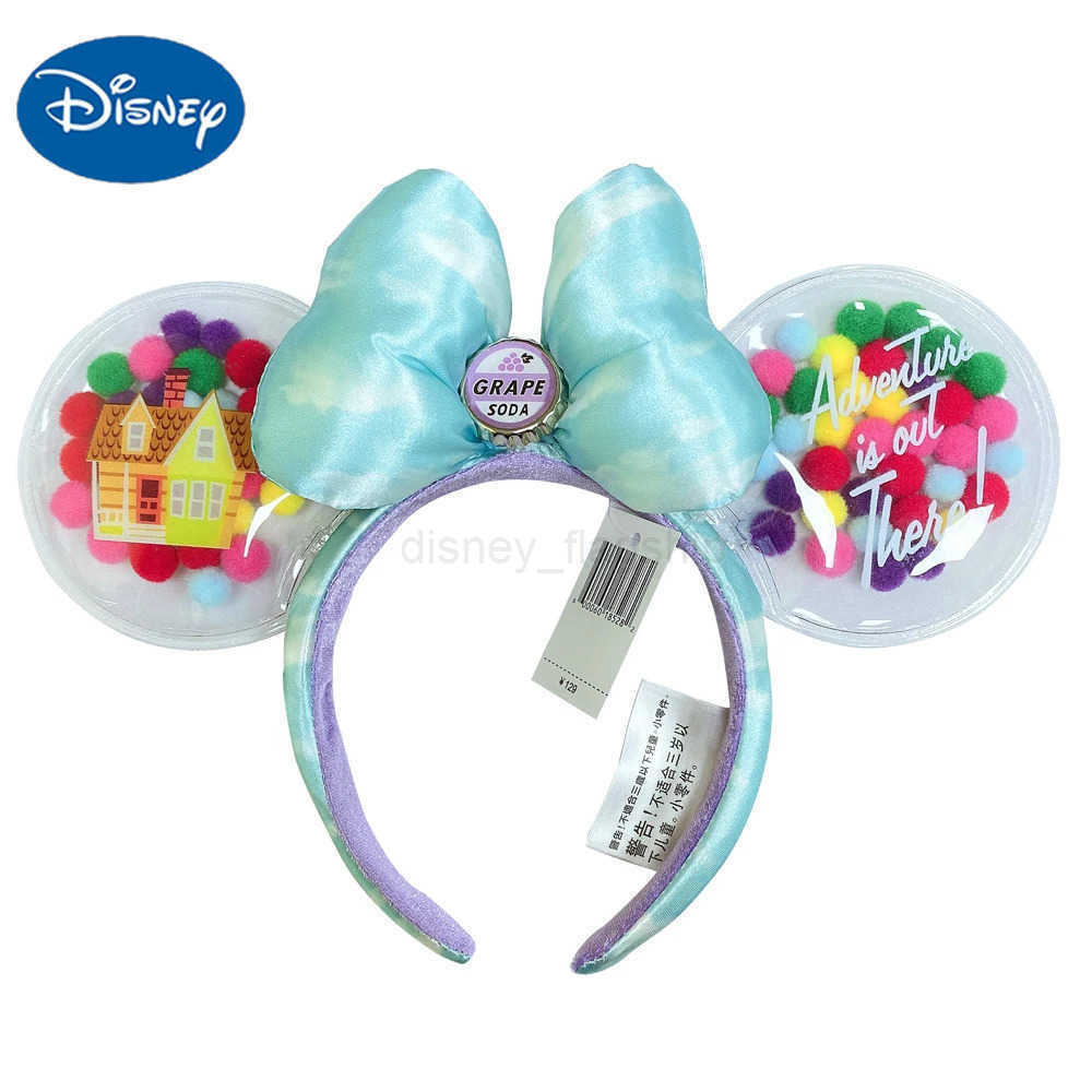 Disney Walt Disney Minnie Ear Headband for Women Disney Mickey Mouse and Friends Ears Plush Glitter Party Role Playing Girl AccessoriesXJ250504
