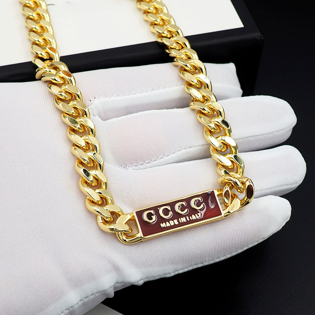 Miami Cuban Link Chain Set Iced Out Stainless Steel Necklace and Bracelet for Men and Women Z250910