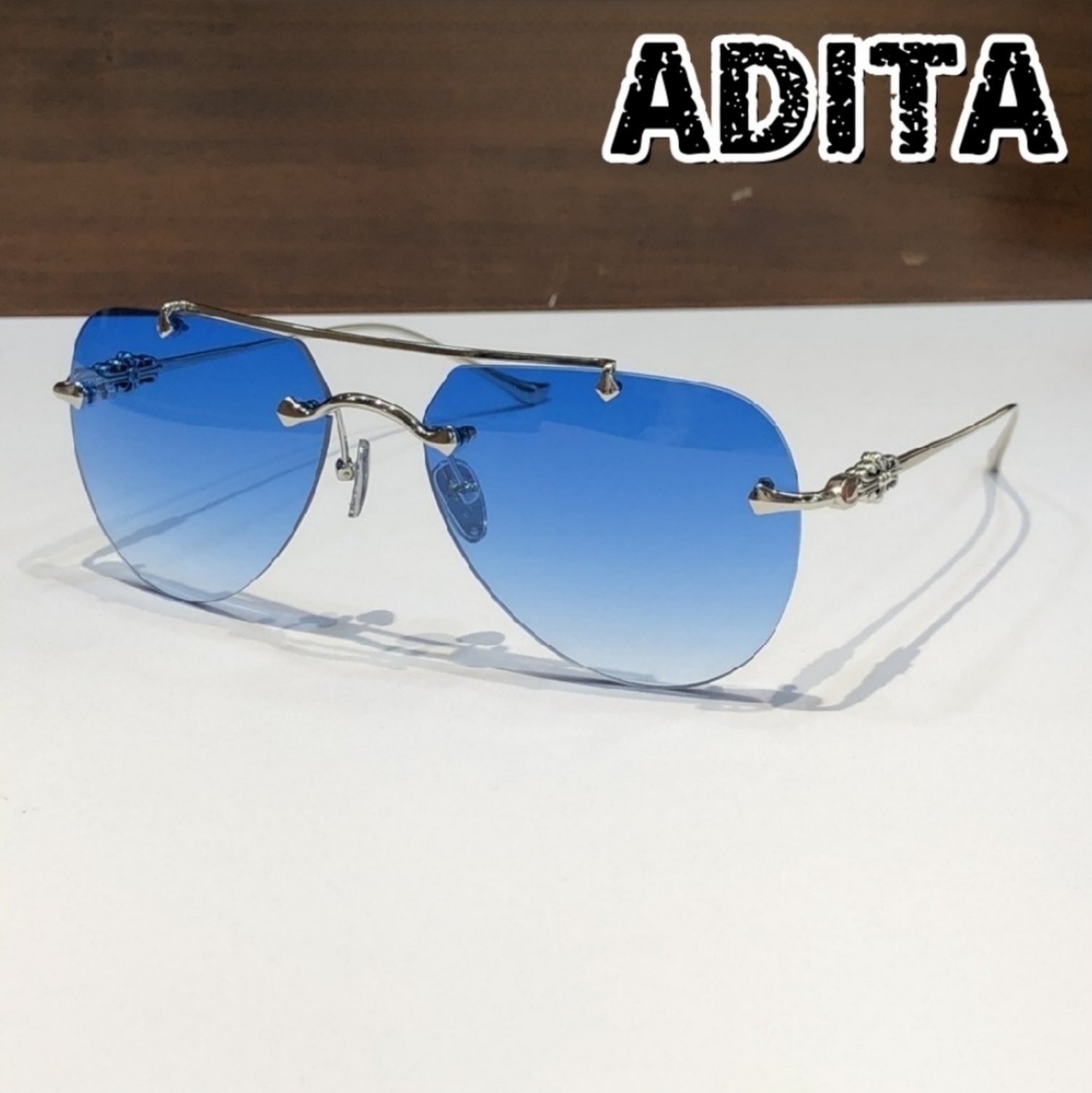 High Quality Men Sunglasses Classic Luxury Designer Women Glasses Titanium Punk Business Design Prescription Spectacle Frames UV400 with box 8177 SIZE