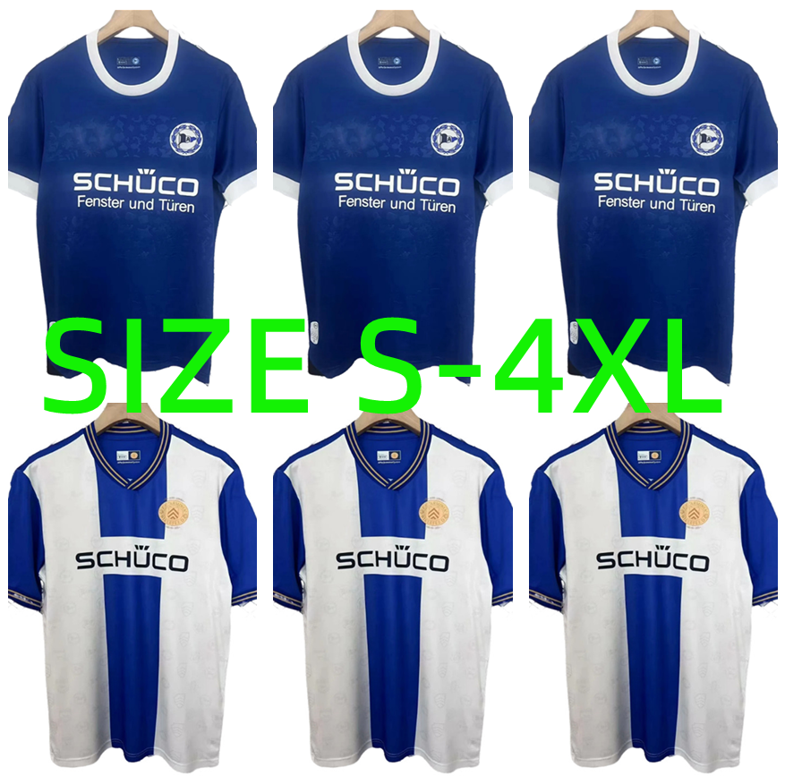 3XL 4XL 2025 2026 Arminia Bielefeld 120th Anniversary Soccer Jerseys 25 26 Centenary Home Away Pre Match Training Special Home Aeway 3rd Football Shirt
