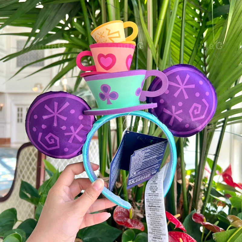 Disney Mickey Ears Headband Disneyland Little World Cosplay Hairband Festival Party Hairband Adult/Kids Hair AccessoryXJ250504