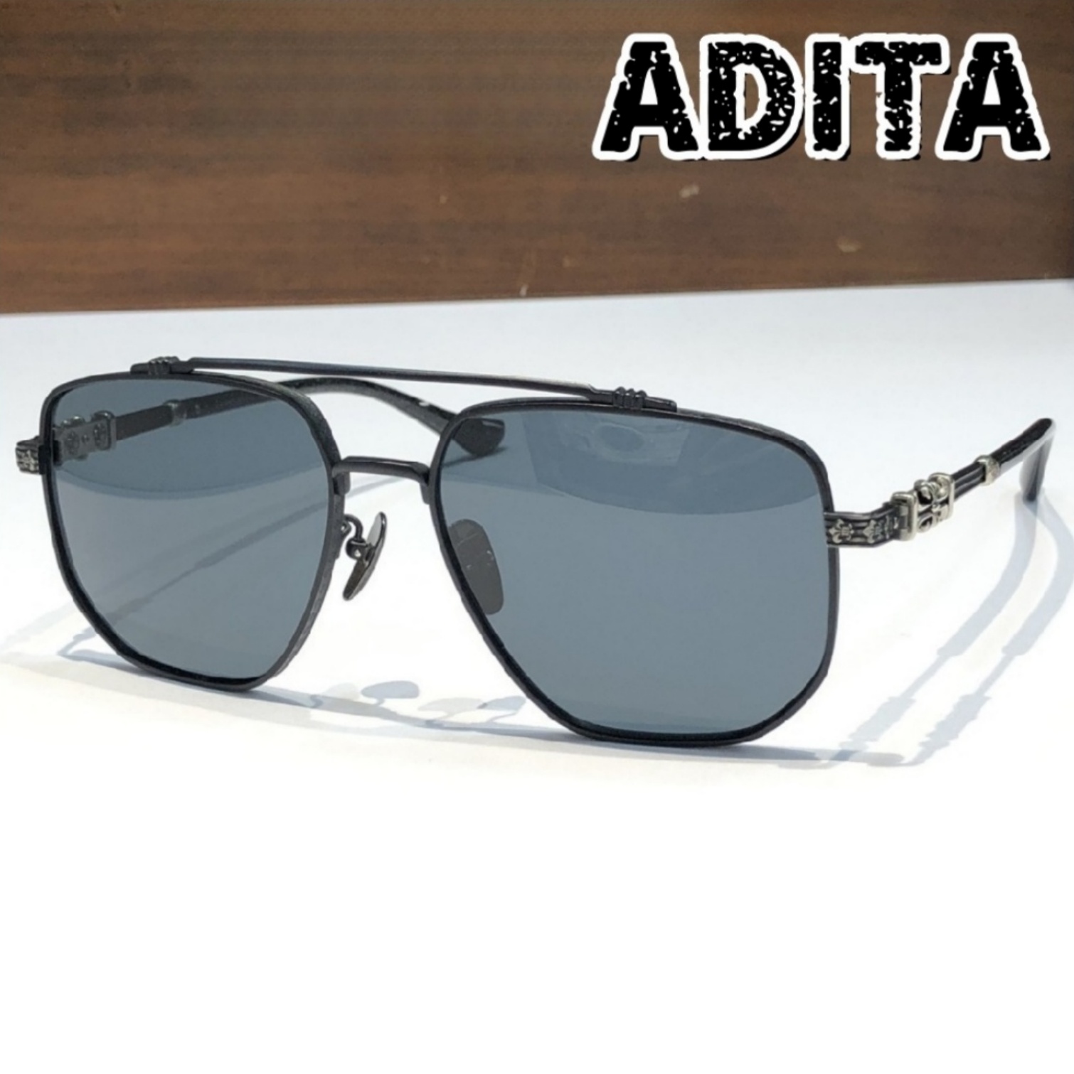 High Quality Men Sunglasses Classic Luxury Designer Women Glasses Titanium Punk Business Design Prescription Spectacle Frames UV400 with box 8077 SIZE