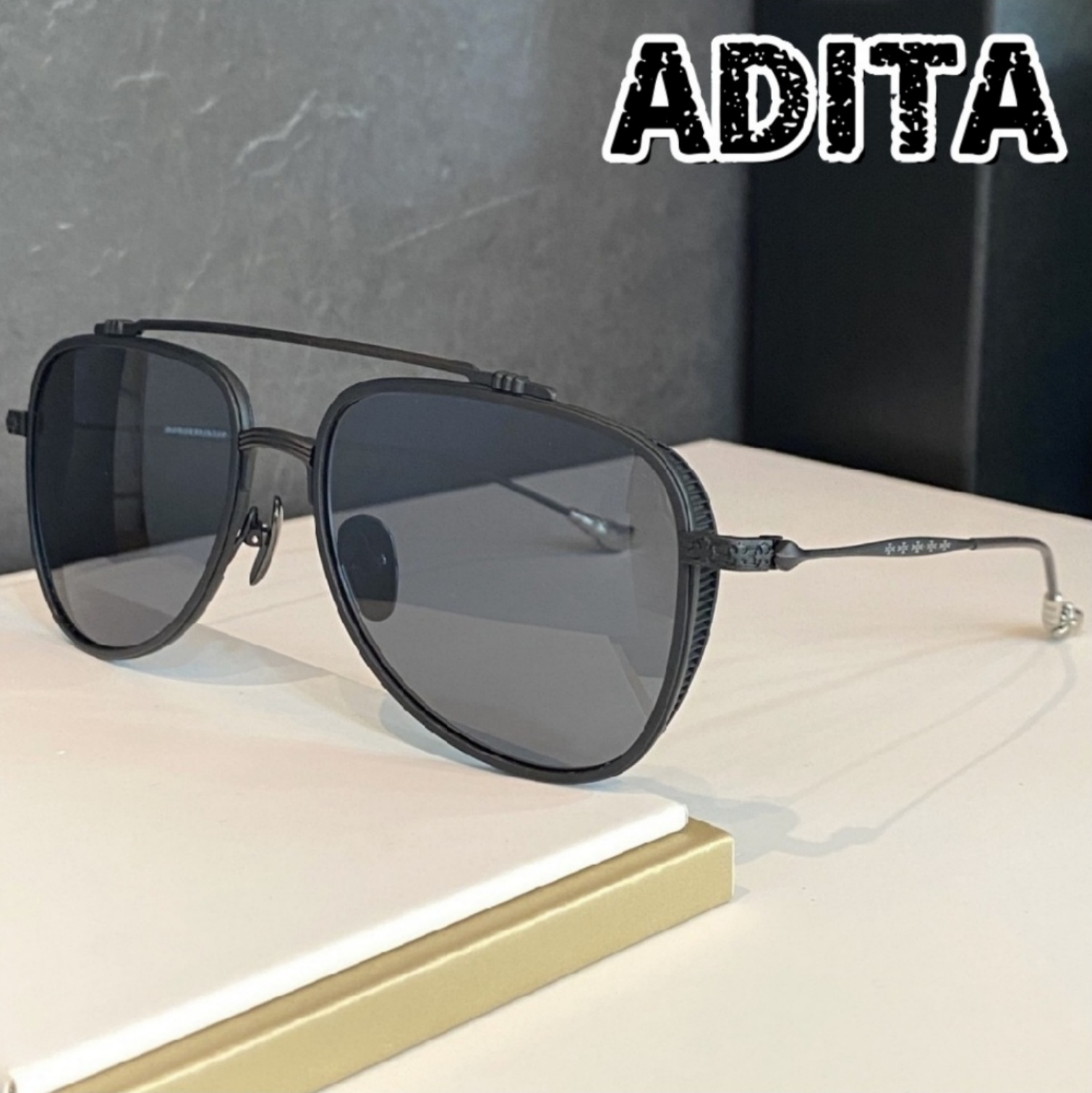 High Quality Men Sunglasses Classic Luxury Designer Women Glasses Titanium Punk Business Design Prescription Spectacle Frames UV400 with box 8009 SIZE