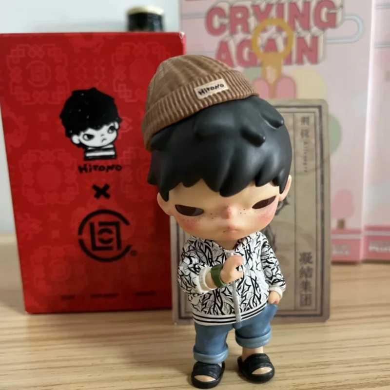 8cm Hirono X Clot Series Mystery Box Fashion Ono Kung Fu Toys Cute Desktop Decoration Series Handmade Festival Boys Gift Z250504