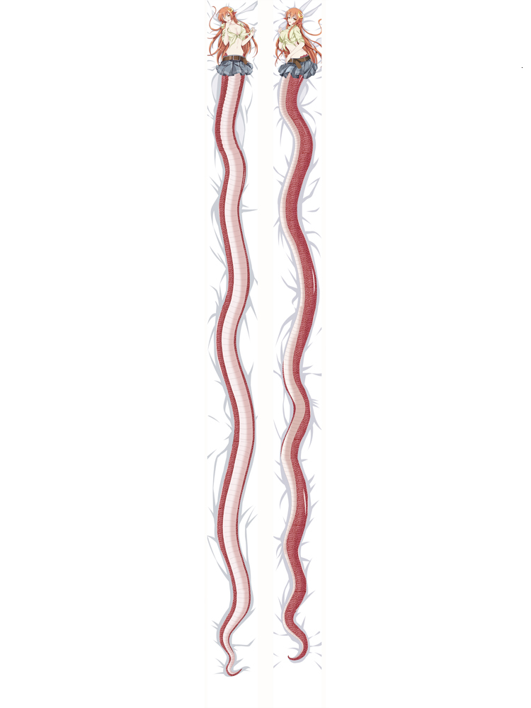 Full Size Hot Anime Japanese pillow case Miia Dakimakura Snake Long