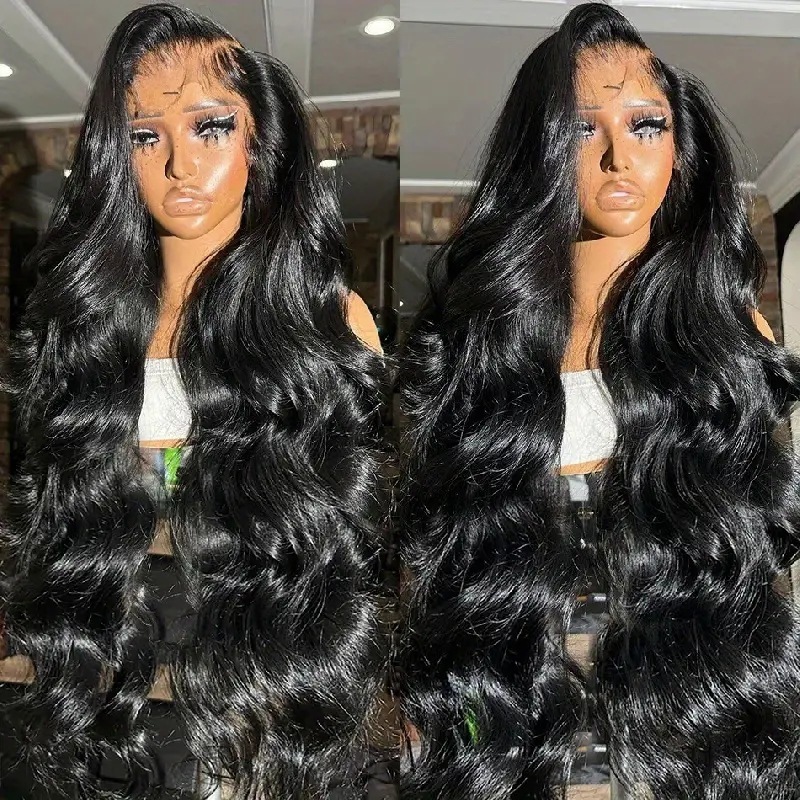 hot Ladies selling lace 13 * 4 large wave wig full head set wig