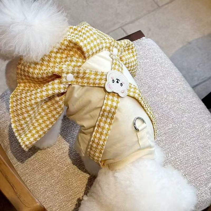 T00135 Summer Thin Dog Clothes Teddy Pomeranian Yorkshire Terrier Small Dog Maltese Bichon Frise Pet Princess Skirt
