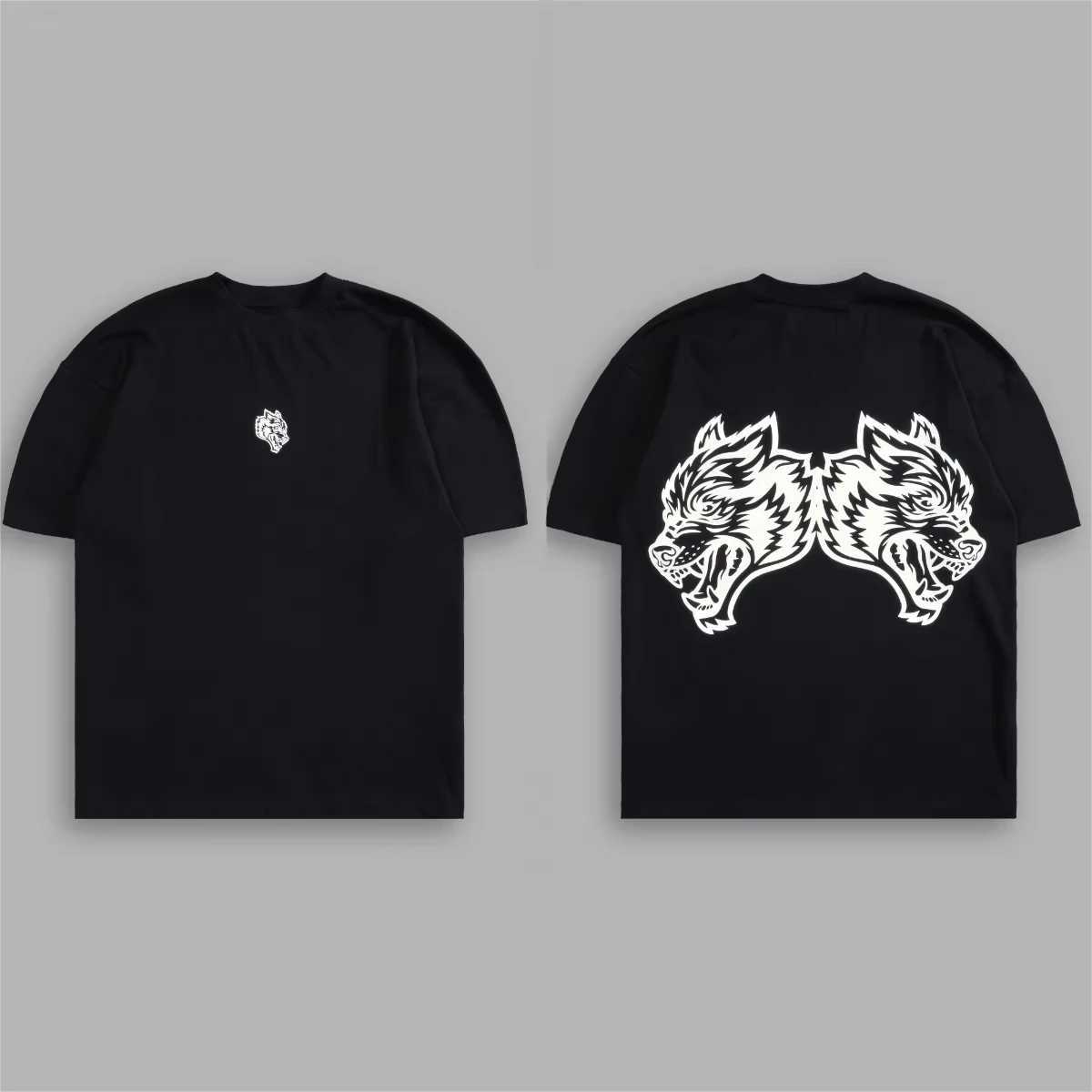 Wolf Sport T-shirt Oversized Printing Tshirt Workout Gym Mens Short Slve Casual Women Ts T Shirts X250504