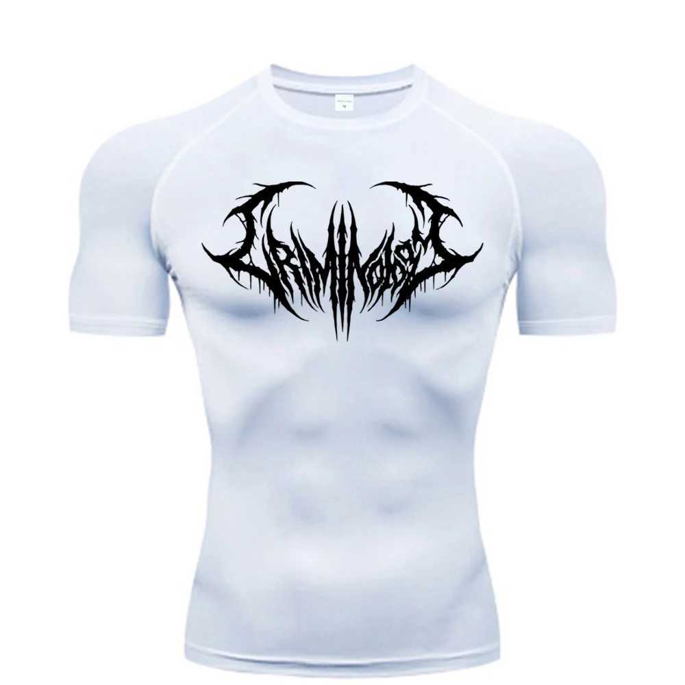 New Arrival Realize your dream by purchasing fitness T-shirts mens muscle gym compression sportswear for quick drying and breathable exercise Z250504