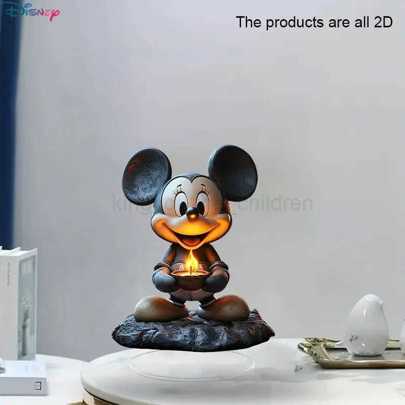 Disney Mickey Mouse animated character 2D acrylic decorative stand Mickey Mouse desktop decoration cartoon decoration childrens holiday gift W250504