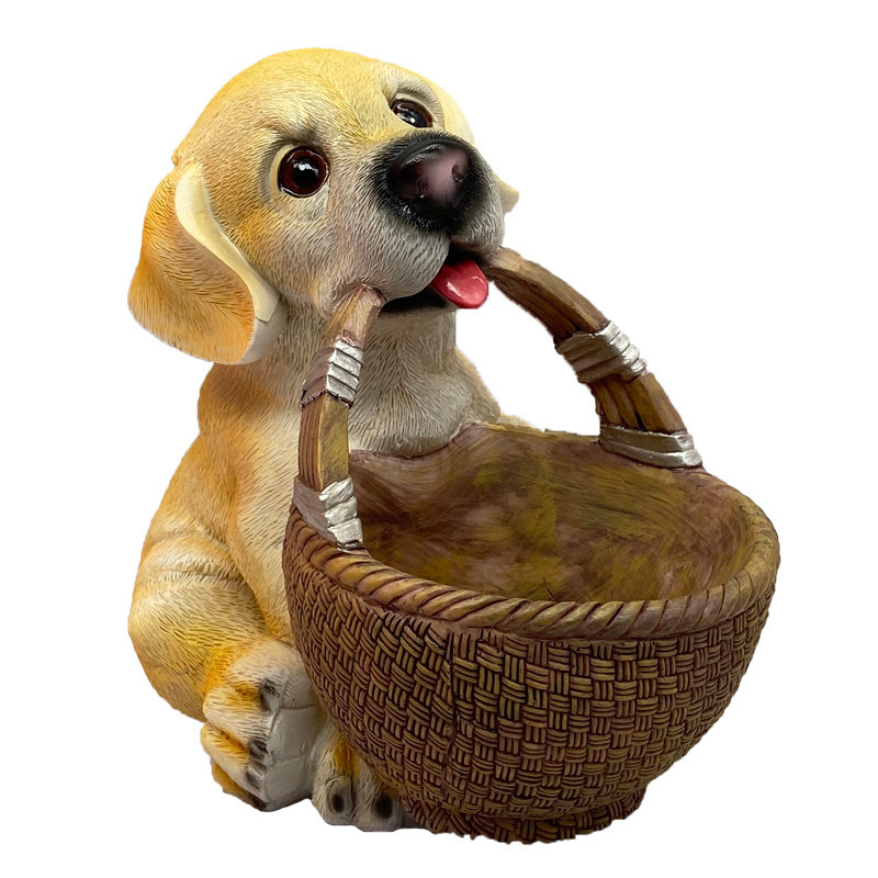 Creative Dog Entry Key Storage Decoration Shoe Cabinet Entrance Desktop TV Cabinet Storage Box Home Decoration 250314
