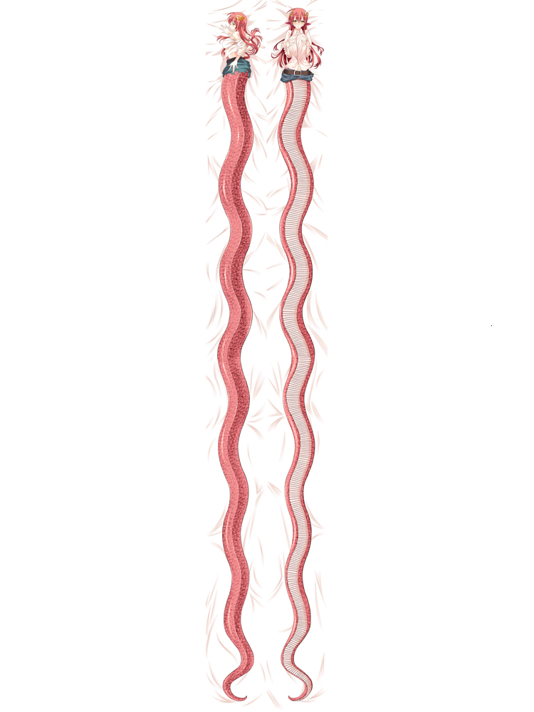 Full Size Hot Anime Japanese pillow case Miia Dakimakura Snake Long
