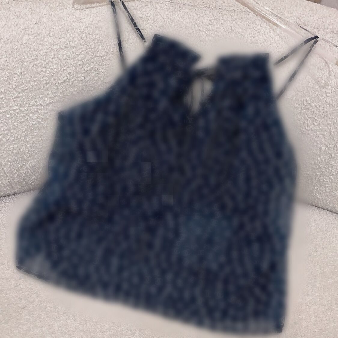 Women new cute logo letter print designer spaghetti strap loose chiffon sleeveless tanks tops vest camis SML