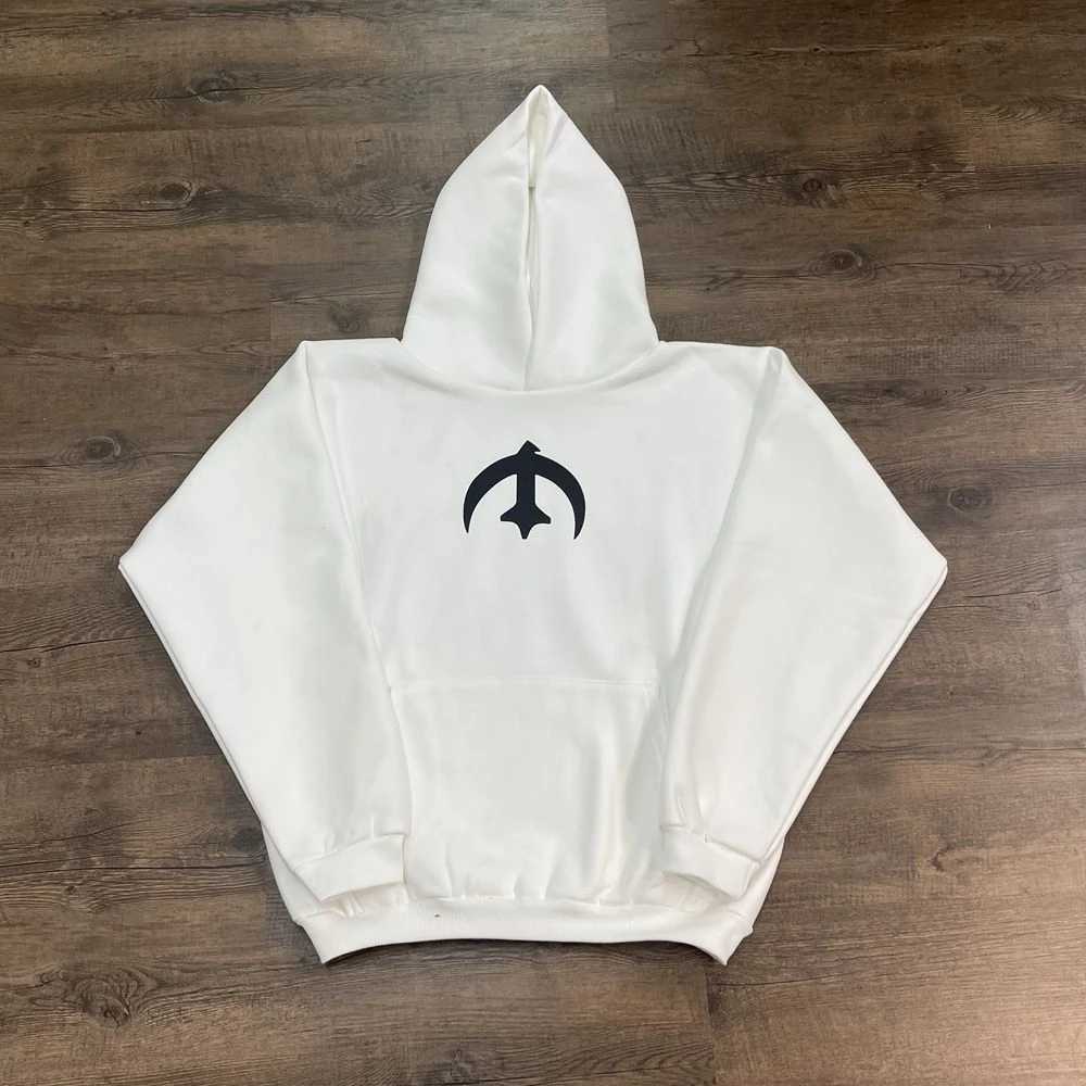 Yao888 HipHop Oversize Pullover West Men Tops Sweatshirt Streetwear Fashion High Quality 1 1 Baggy Hoodies For Men Unisex X250504