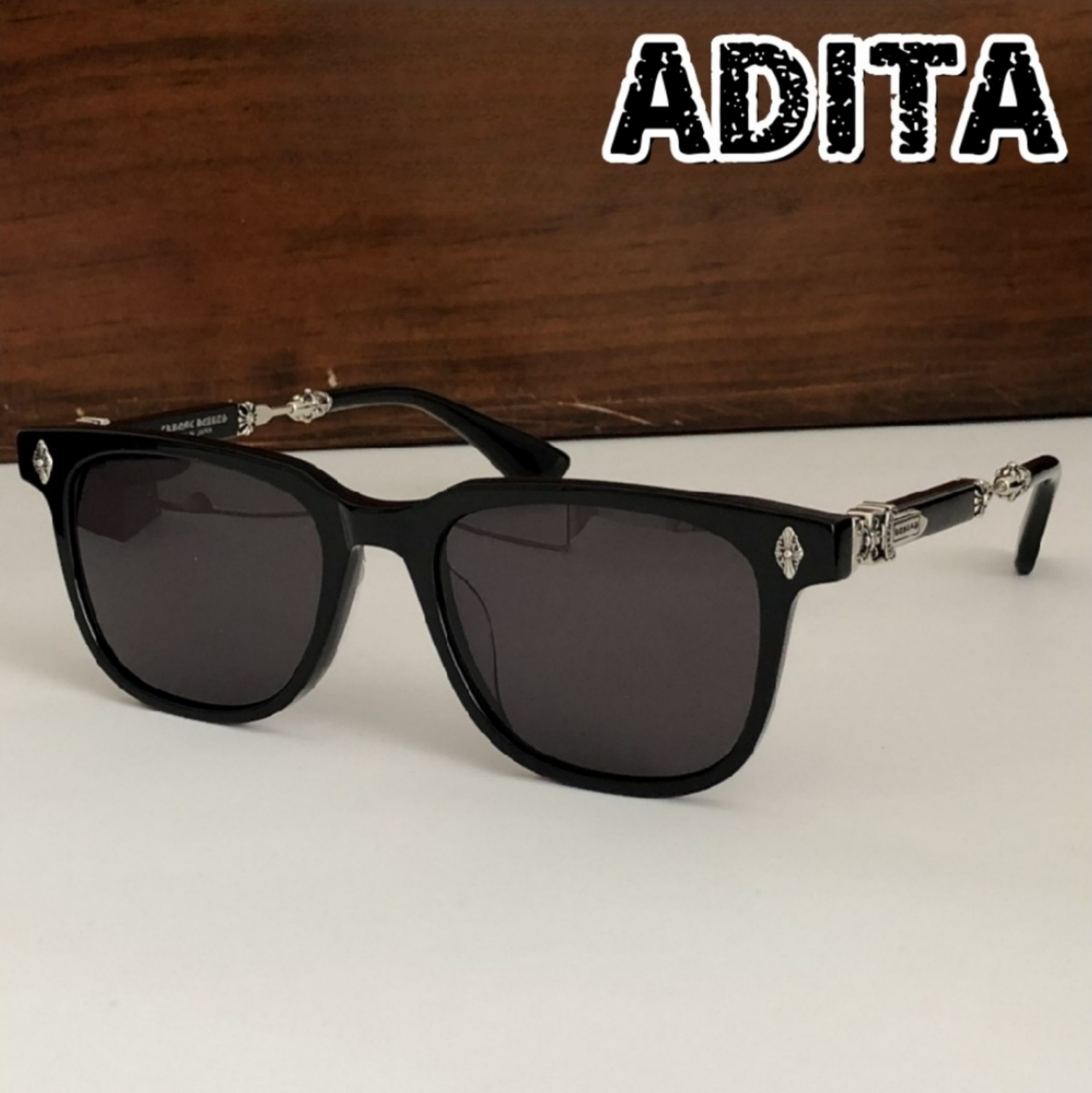 High Quality Men Sunglasses Classic Luxury Designer Women Glasses Titanium Punk Business Design Prescription Spectacle Frames UV400 CALL MELICE SIZE 5