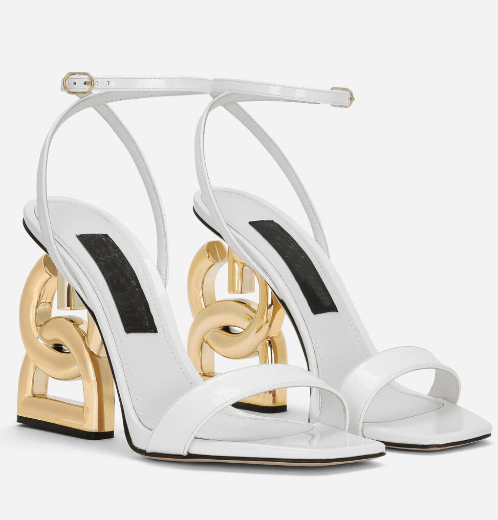 Designer Sandals Women High Heels Slides Womens DDDG heels Shoes Genuine Leather Pumps Lady Slipper Wedding Bottoms with dust bag 35-42