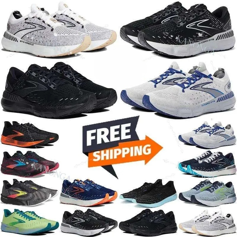 2025 15 Glycerin GTS 20 Hyperion Tempo Running for Men Women Ghost Brooks Shoes Triple Black White Grey Yellow Orange Trainers shoes 36-46