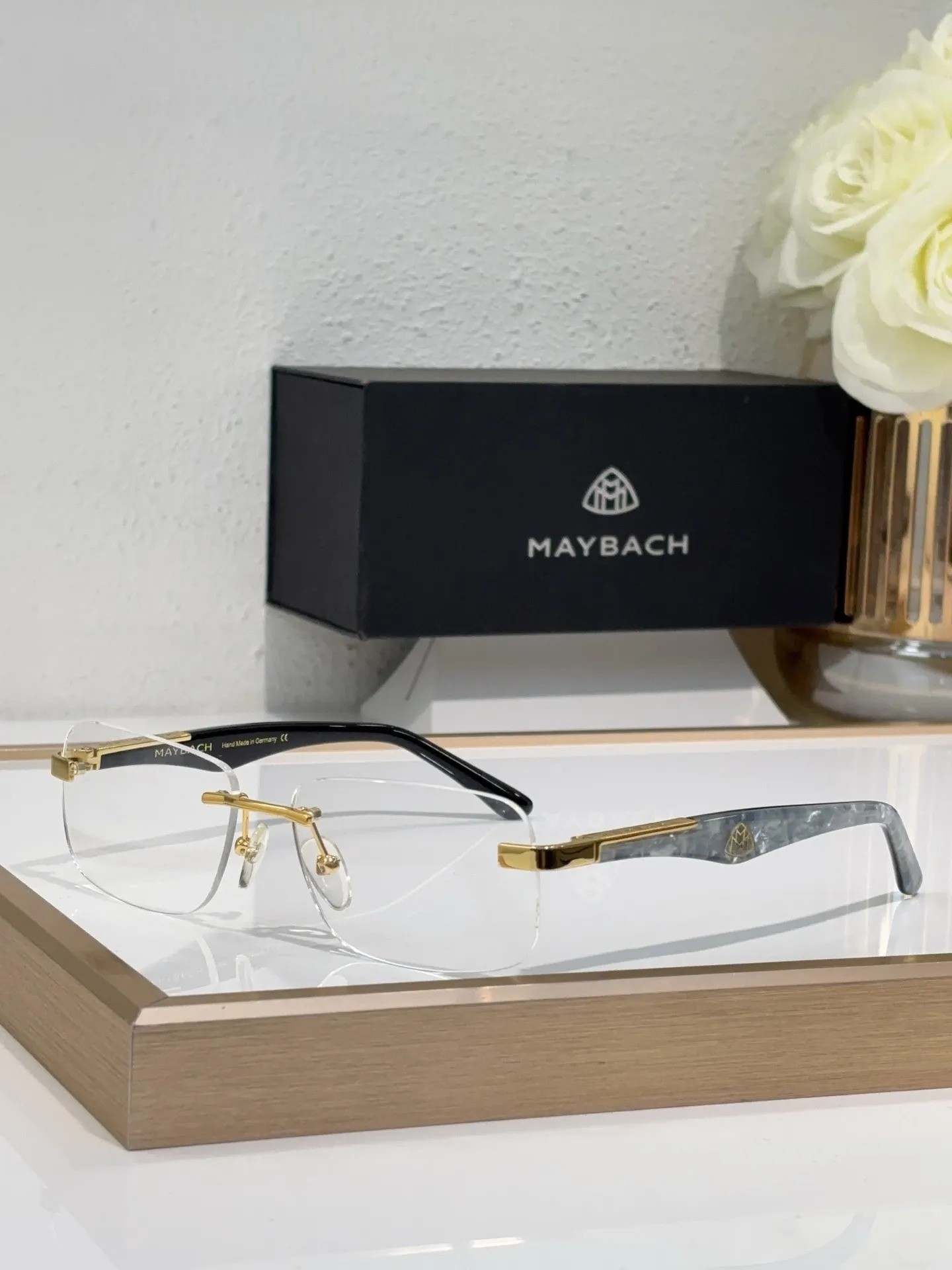 Sunglasses MAYBACH Luxurious Quality Designer Sun glasses for Men and Women Classic Goggle Beach Retro Lens Fashion Eyeglasses With Box Z25 THE ARTIST